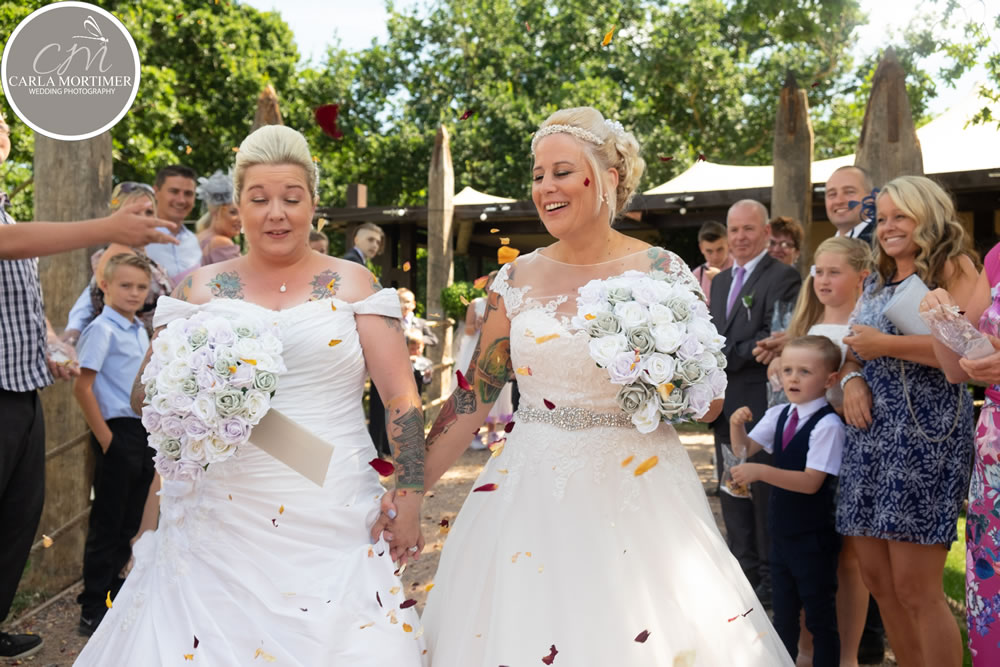 Wedding of Mrs & Mrs Sterland @ Tournerbury Woods Estate